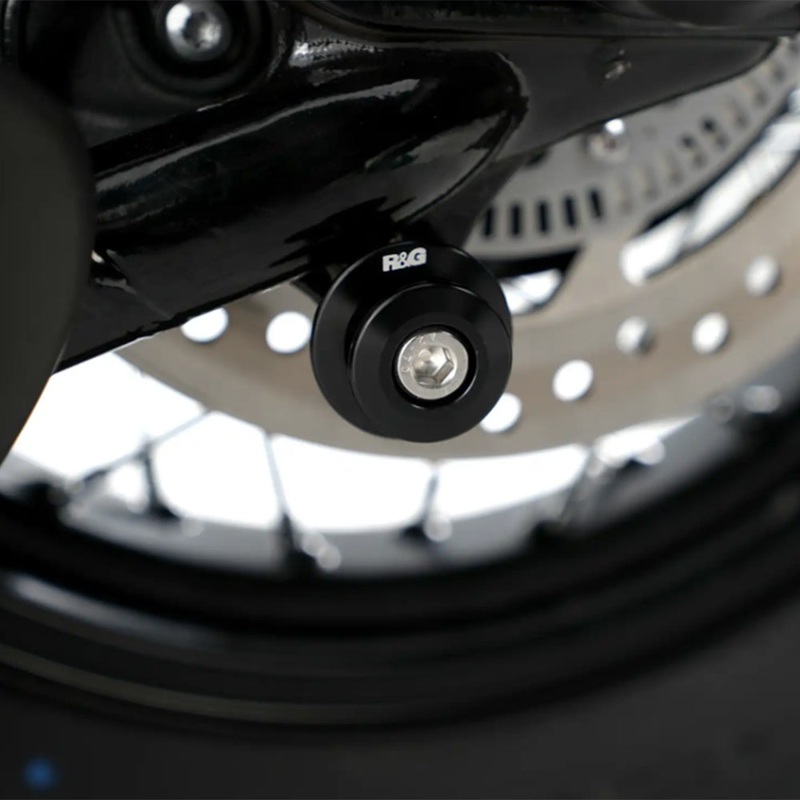 M8 Black Elevation Series Paddock Stand Bobbins R&G (ITBO013BK)