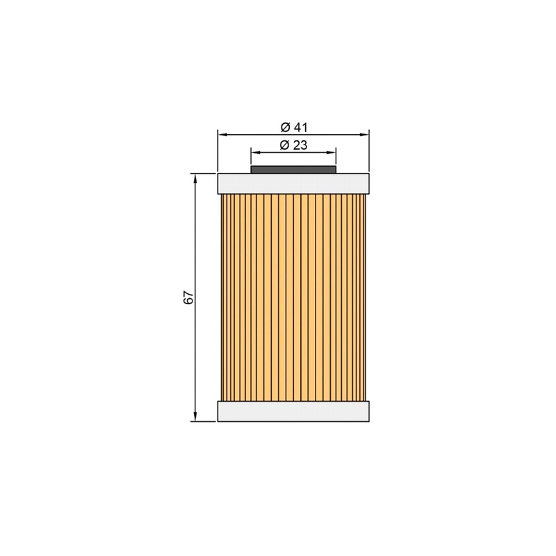 Twin Air Oil Filter KTM 250SXF/EXC/SX '06-'12 450SXF/XC