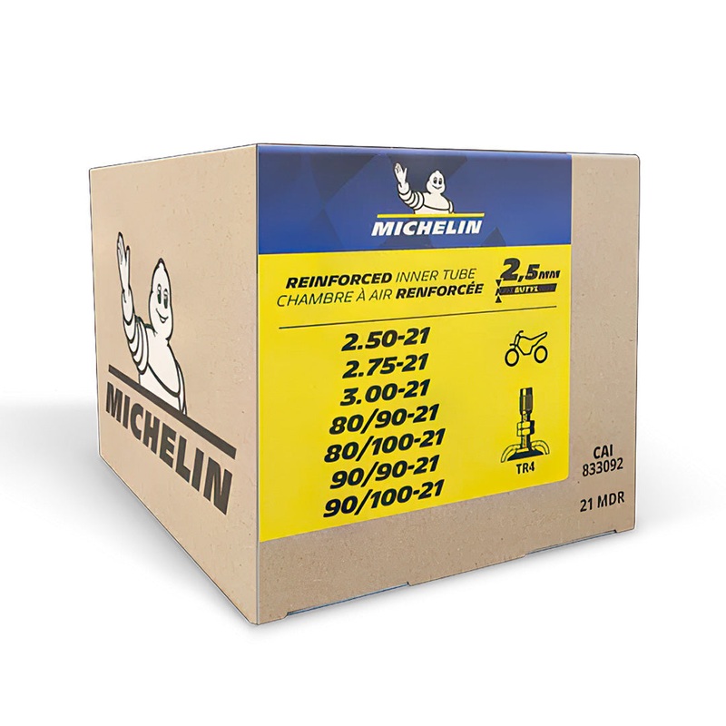 *90/90-21 (2.50- 2.75- 3.00- 80/90- 80/100- 90/100) Tube Offroad Michelin (MT2190)