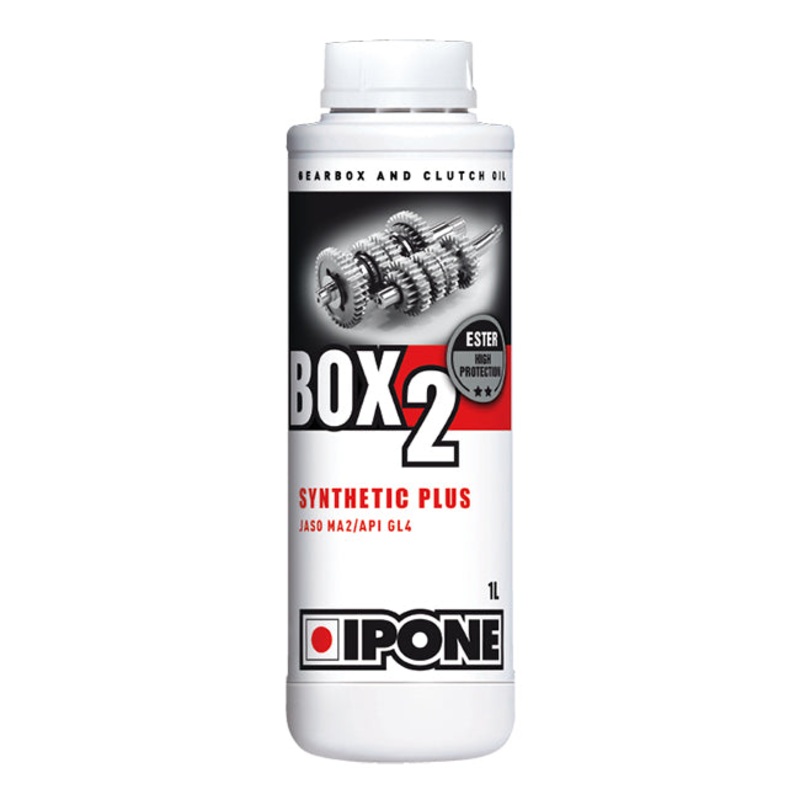 Box 2 Synthetic Plus Ester 1ltr JASO MA2-GL4 10w40 Ipone ^ (800189)