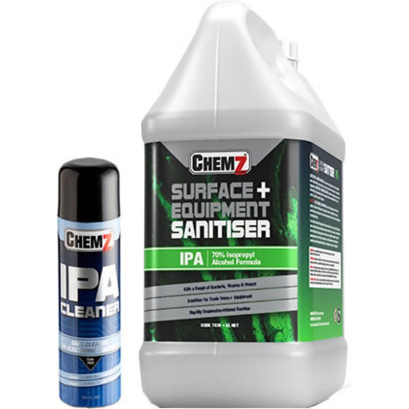 Chemz IPA Cleaner and Surface Sanitiser (250 ml)