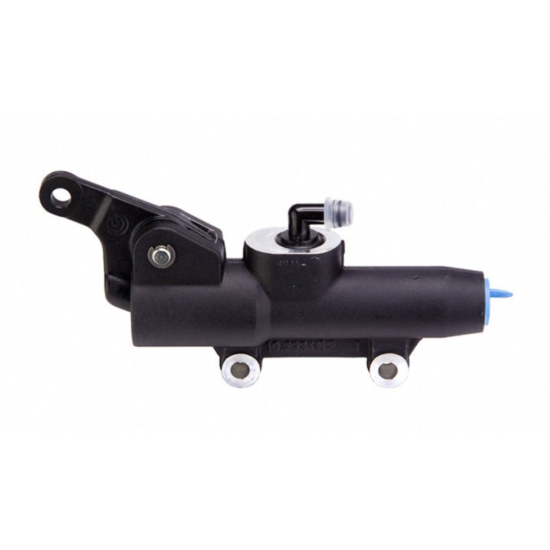 Rear brake master cylinder PS16 - black - end inlet
