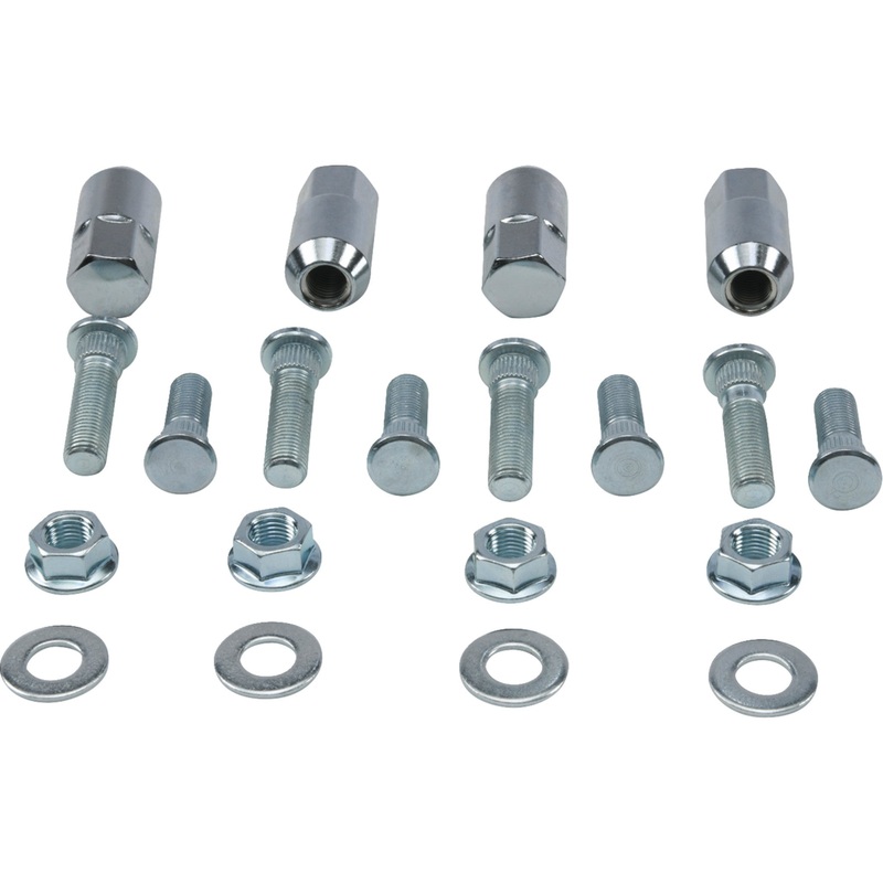 MOOSE OFFROAD 0213-1263 85-1132 Wheel Stud/Nut Kit front/rear - '08 ranger 700/'05-'08 sportsman 500/800