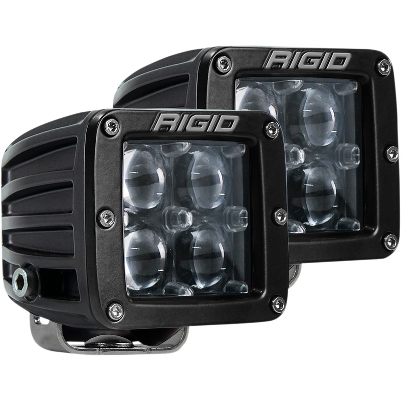 RIGID INDUSTRIES 2001-1697 504713 D-Series LED Light  D-Series, Hyperspot D-Series LED Light - Hyperspot - Pair