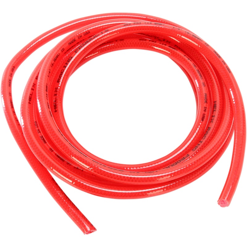 HELIX 0706-0266 140-0103 High-Pressure Fuel Line red - 1/4" - 10'
