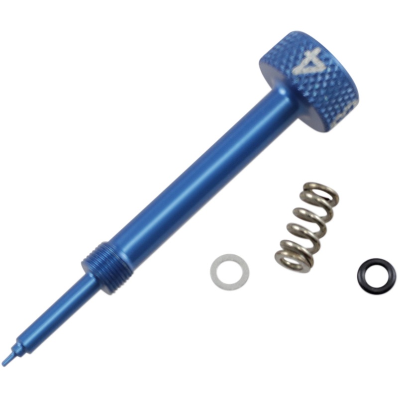 MOOSE OFFROAD 1050-0215 FMS01-BL Fuel Mixture Screw by Zip-Ty blue