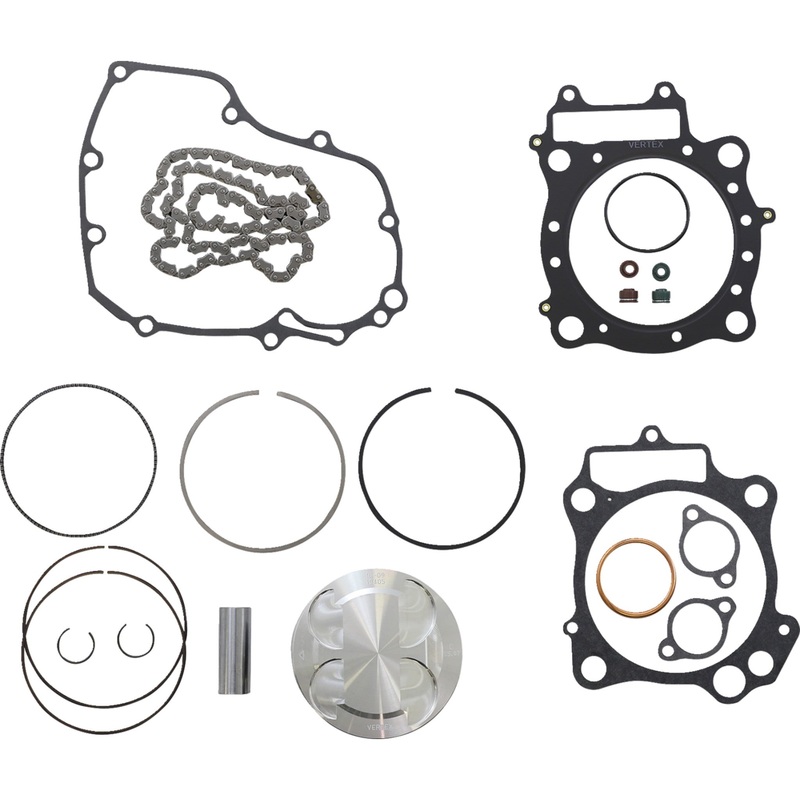 VERTEX 0910-3851 VTKTC23522C Top End Piston Kit Cast Replica for 4-Stroke Top End Piston Kit - 95.97 mm - Honda TRX450R/ER