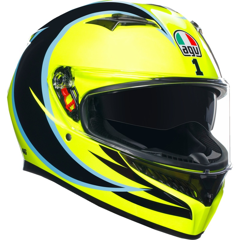 AGV 0101-15472 21183810040022X K3 Rossi WT Phillip Island 2005 Helmet K3 Helmet - Rossi WT Phillip Island 2005 - 2XL