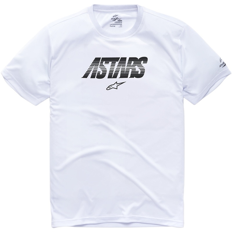 ALPINESTARS 3030-18887 12107322020XL Tech Angle Premium T- Shirt Tech Angle Premium T-Shirt - White - XL