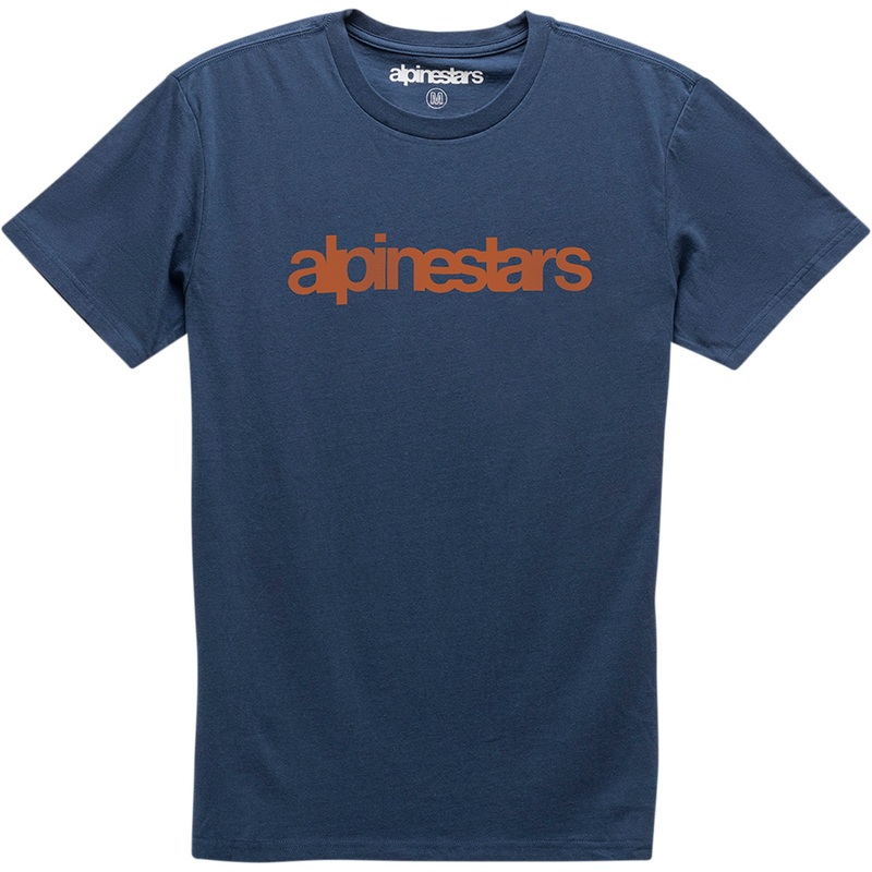 ALPINESTARS 3030-20330 1210730067030M Heritage Word T-Shirt navy/red - medium