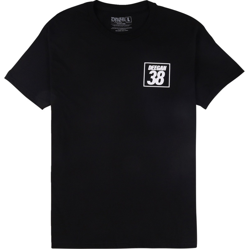 DEEGAN APPAREL 3030-24125 DMTSS3027BLKM Holeshot T-Shirt black - medium