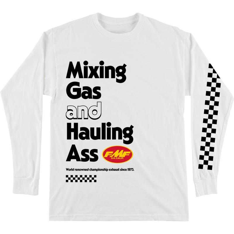 FMF 3030-24808 HO24119900WHTXL World Famous Long-Sleeve T-Shirt white - xl