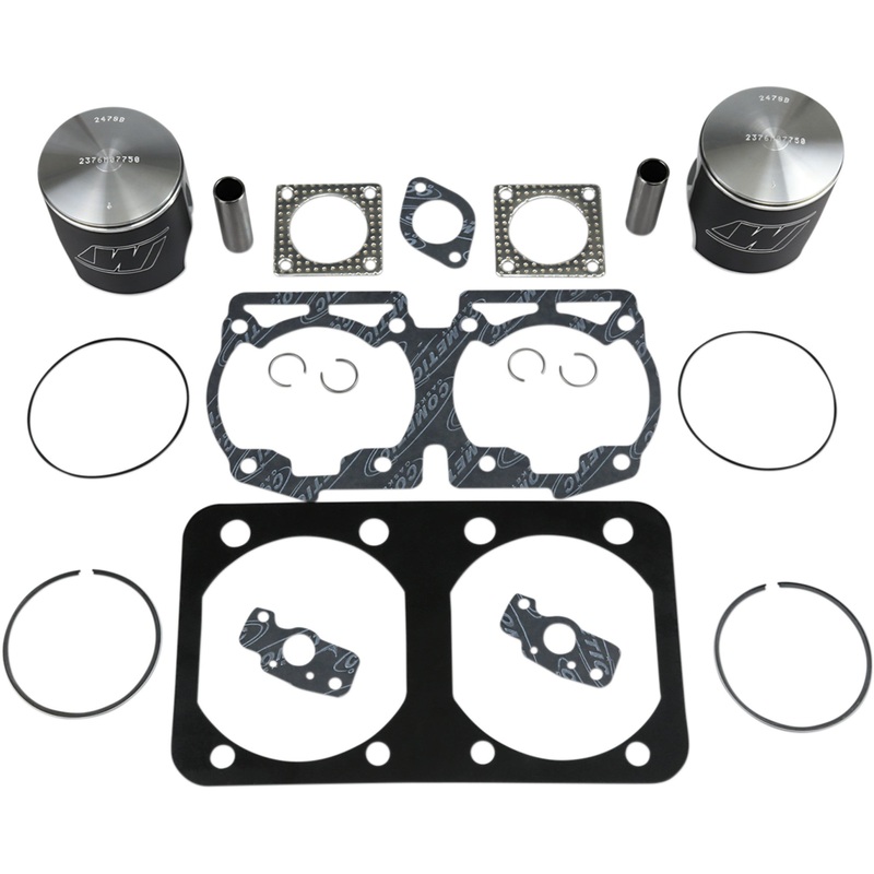 WISECO 0903-1209 SK1234 Piston Kit with Gaskets 77.50 mm - 643 engine type - ski-doo