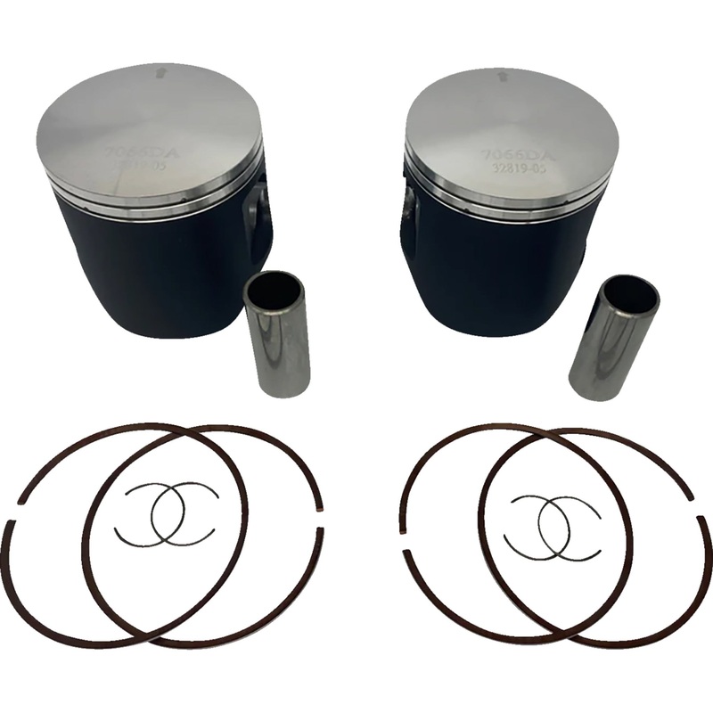 WOSSNER 0910-6671 K7080DA-2 Piston Kit Anodized 2 Stroke Piston Kit - 84.85 mm - Polaris 850 Patriot