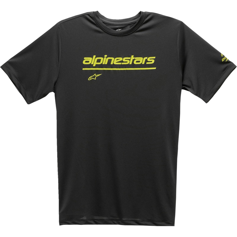 ALPINESTARS 3030-20355 12117380010L Tech Line Up Performance T-Shirt black - large