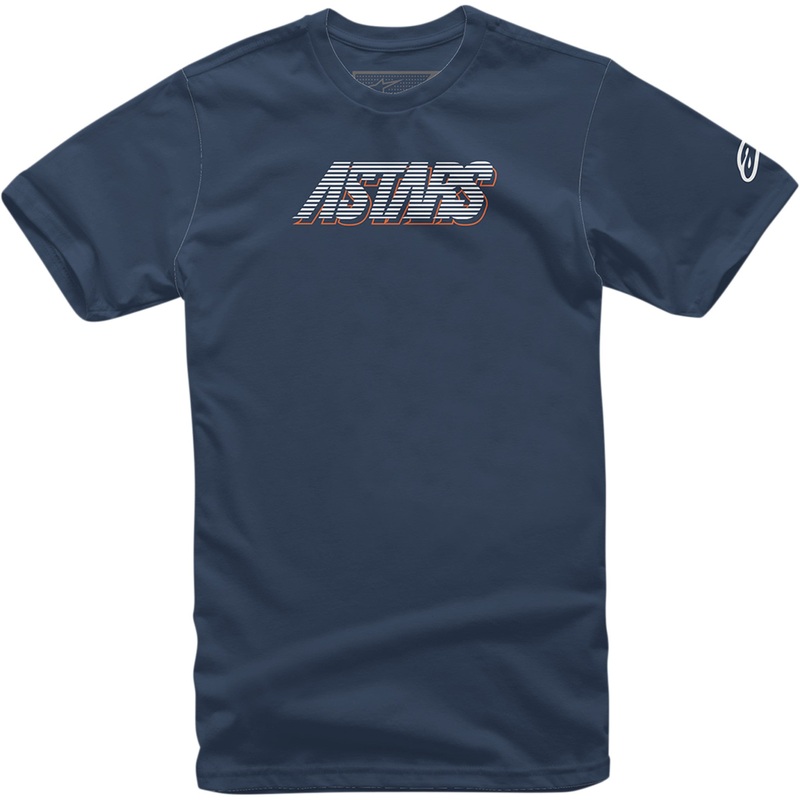 ALPINESTARS 3030-20410 12117200370M Lanes T-Shirt navy - medium