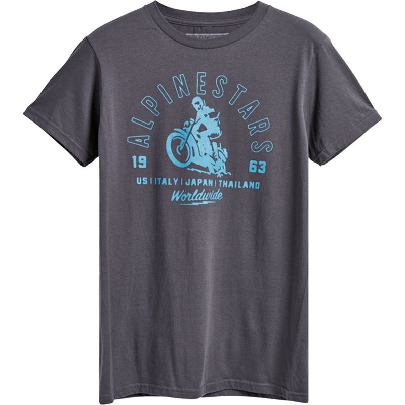 ALPINESTARS 3030-23332 12337212018XL Sander T-Shirt charcoal - xl