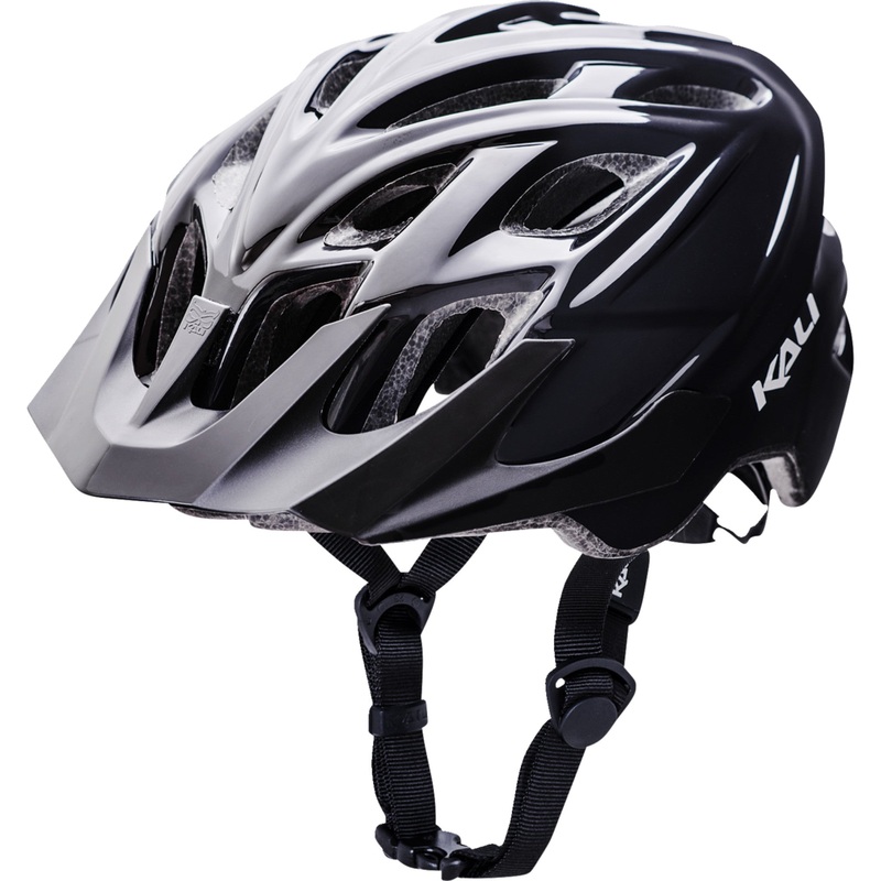 KALI 0151-0338 0221218117 Chakra Solo Solid Bicycle Helmet Chakra Solo Helmet - Black - L/XL