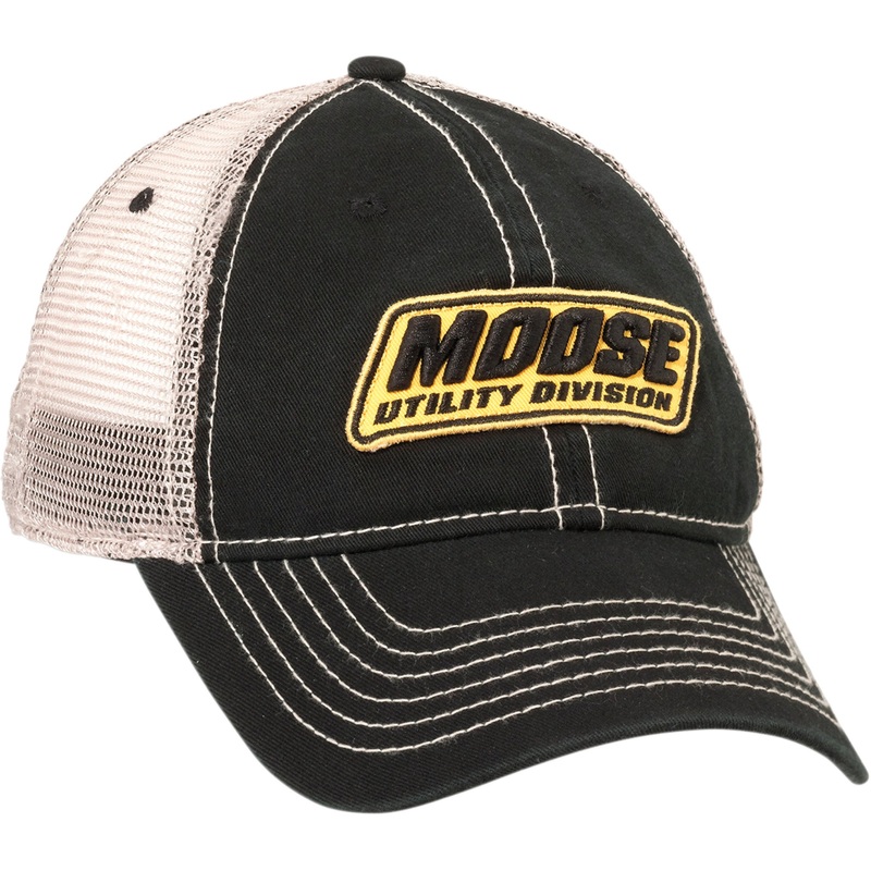 MOOSE OFFROAD 2501-2468 2501-2468 MUD Snapback Hat black