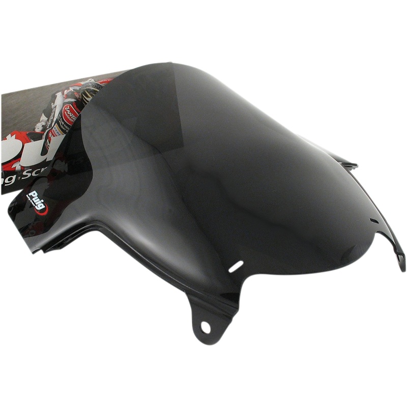 PUIG HI-TECH PARTS 2301-2368 4665F Z-Racing Windscreen Race Windscreen - 13-3/8" - Dark Smoke - GSX650F