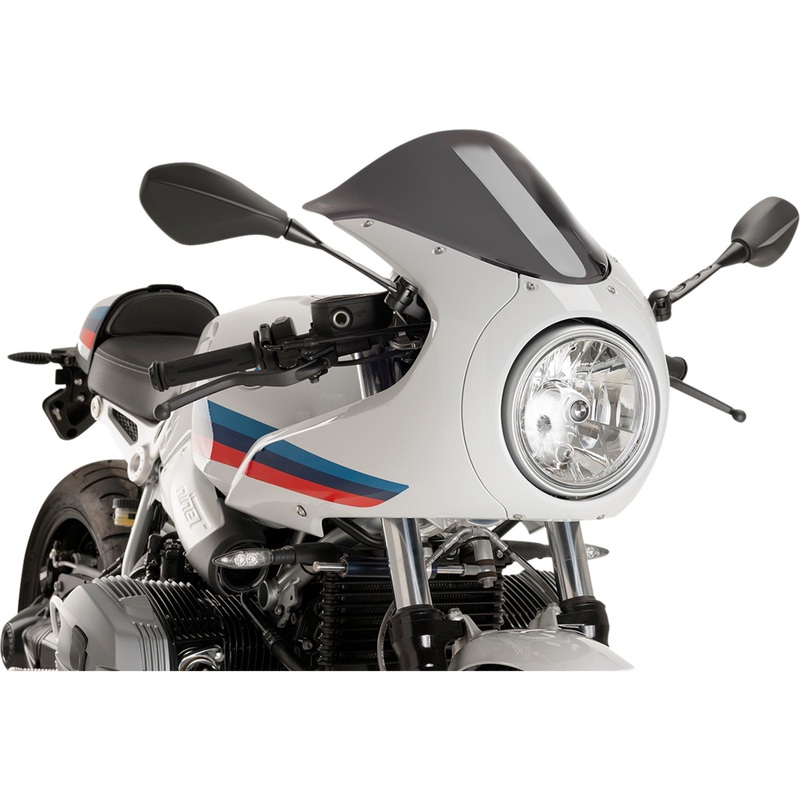 PUIG HI-TECH PARTS 2301-2685 9402F Z-Racing Windscreen Race Windscreen - 15-1/4" - Dark Smoke - BMW
