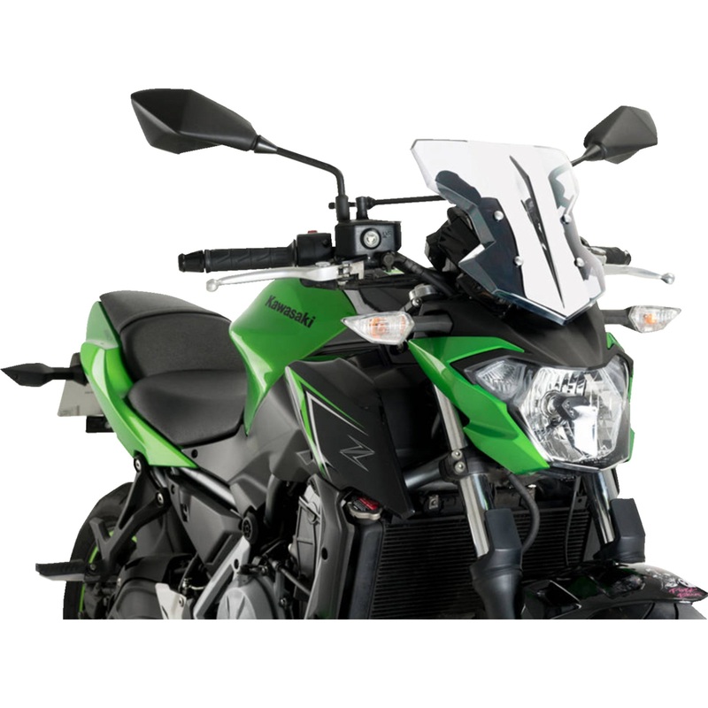 PUIG HI-TECH PARTS 2301-3127 20335W Flanker Windshield 12-3/4" - clear - kawasaki