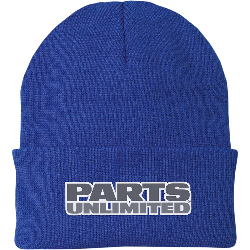 THROTTLE THREADS 2501-2600 PSU30H90RBOR Parts Unlimited Beanie fleece - blue