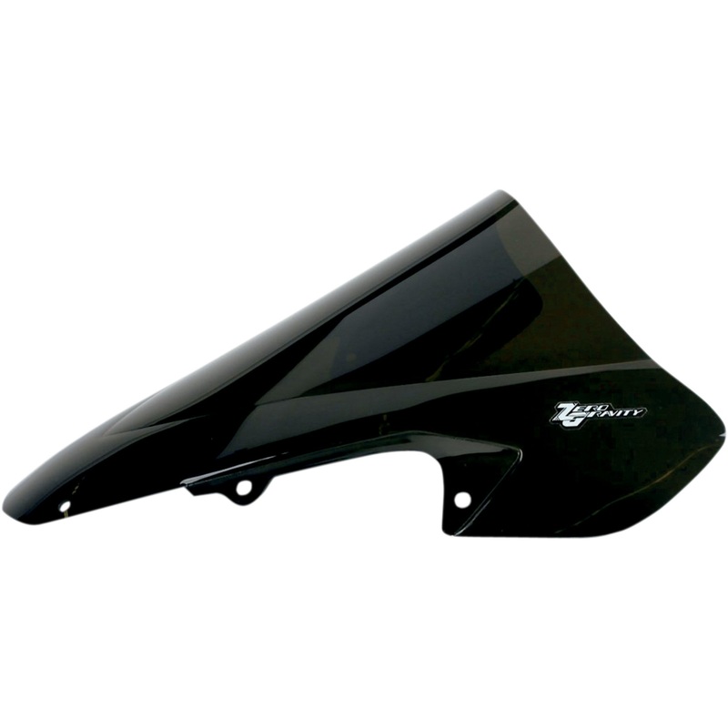 ZERO GRAVITY 16-107-19 16-107-19 Double Bubble Windscreen dark smoke - gsxr1