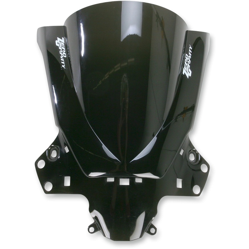 ZERO GRAVITY 2301-1615 16-443-19 Double Bubble Windscreen dark smoke - cbr250r