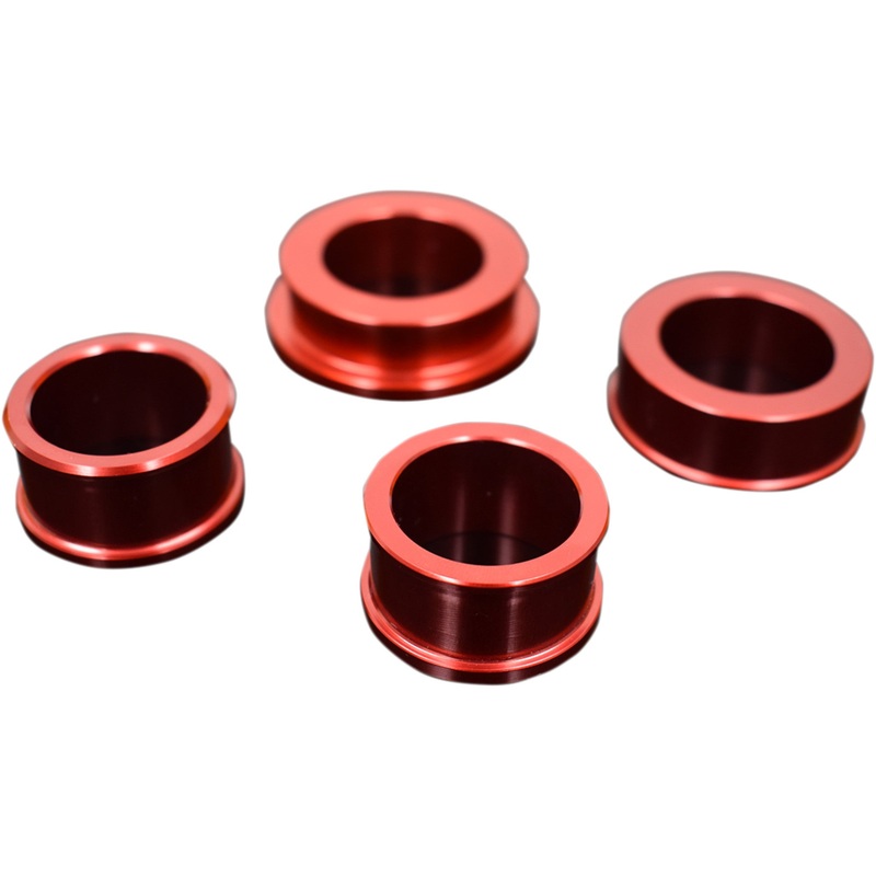 DRIVEN RACING 0214-1230 DCWS-026 Captive Wheel Spacer Wheel Spacer - Captive - Red - Yamaha
