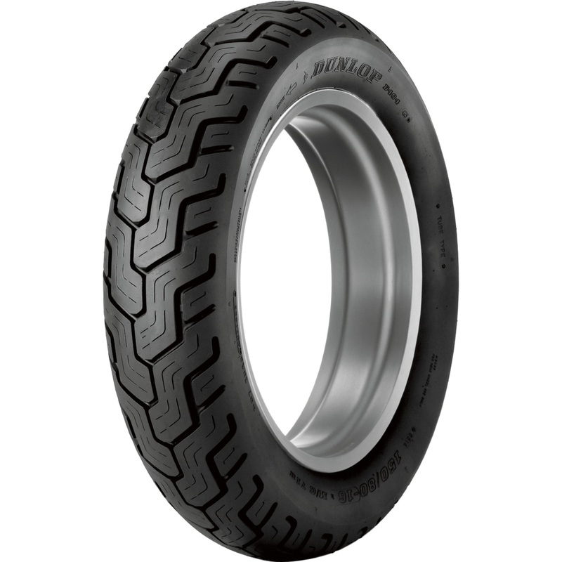 DUNLOP 0306-0005 45605778 D404 Tire Tire - D404 - Rear - 140/90-16 - 71H