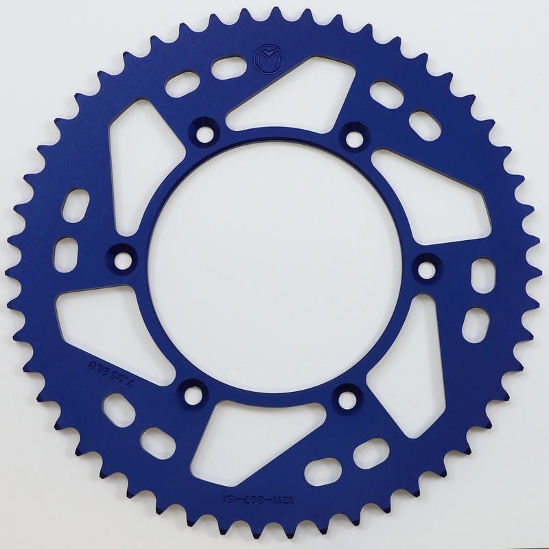 MOOSE OFFROAD 1211-1916 1211-897-51-12 Rear Aluminum Sprocket Rear Sprocket - 51 Tooth