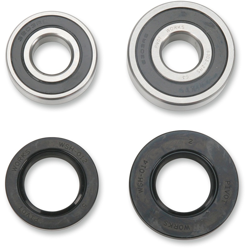 PIVOT WORKS RWK-H14-040 PWRWK-H14-040 Wheel Bearing and Seal Kit Wheel Bearing Kit - Rear - Honda XR400/CRF230