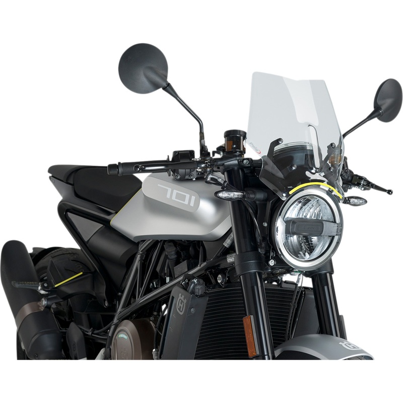 PUIG HI-TECH PARTS 2301-2864 9750W New Generation Windscreen 12-1/2" - clear - husqvarna