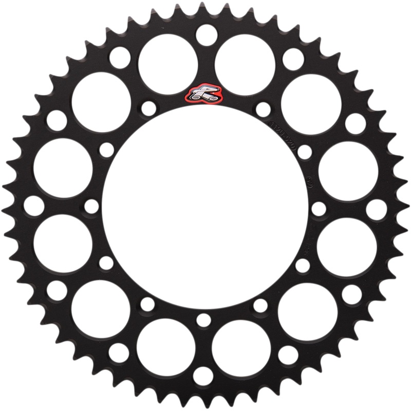RENTHAL 1211-0019 112U-520-52GEBK Rear Sprocket Sprocket - Black - 52 Tooth