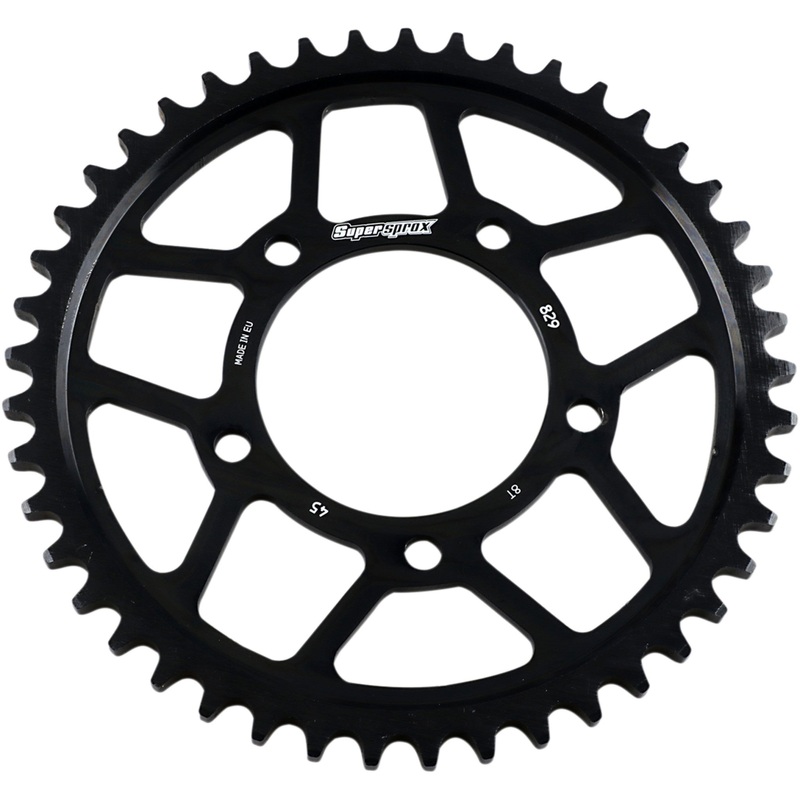 SUPERSPROX 1210-2395 RFA-829-45-BLK Edge Rear Sprocket black - 45 tooth