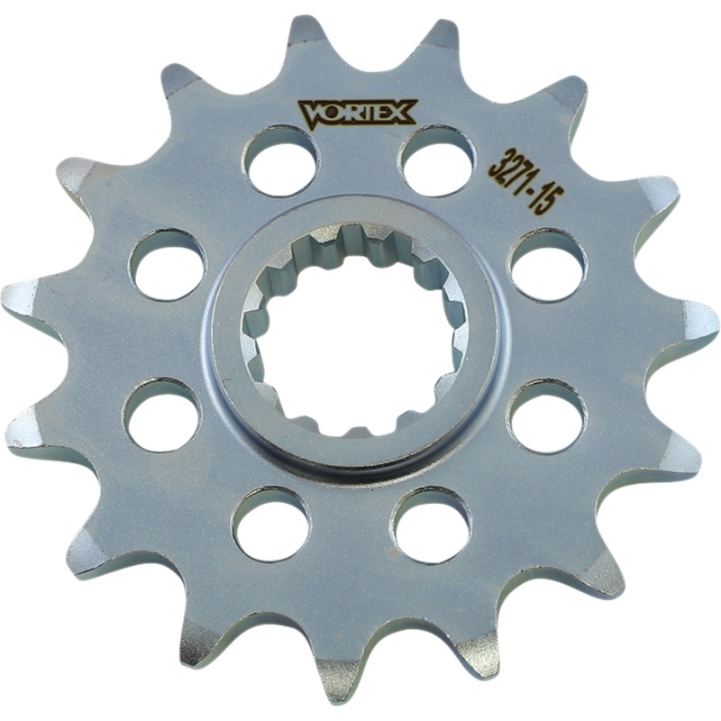 VORTEX 1212-0433 3271-15 Steel Countershaft Sprocket Front Sprocket - 15 Tooth