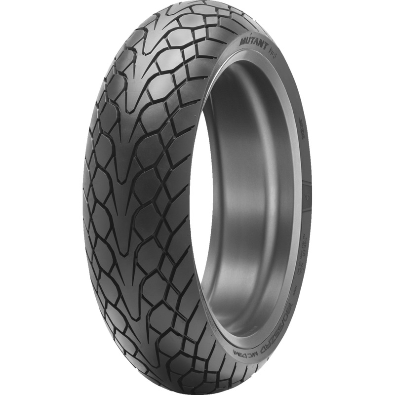 DUNLOP 0302-1577 45255204 Mutant Tire Tire - Mutant - Rear - 190/55ZR17 - (75W)