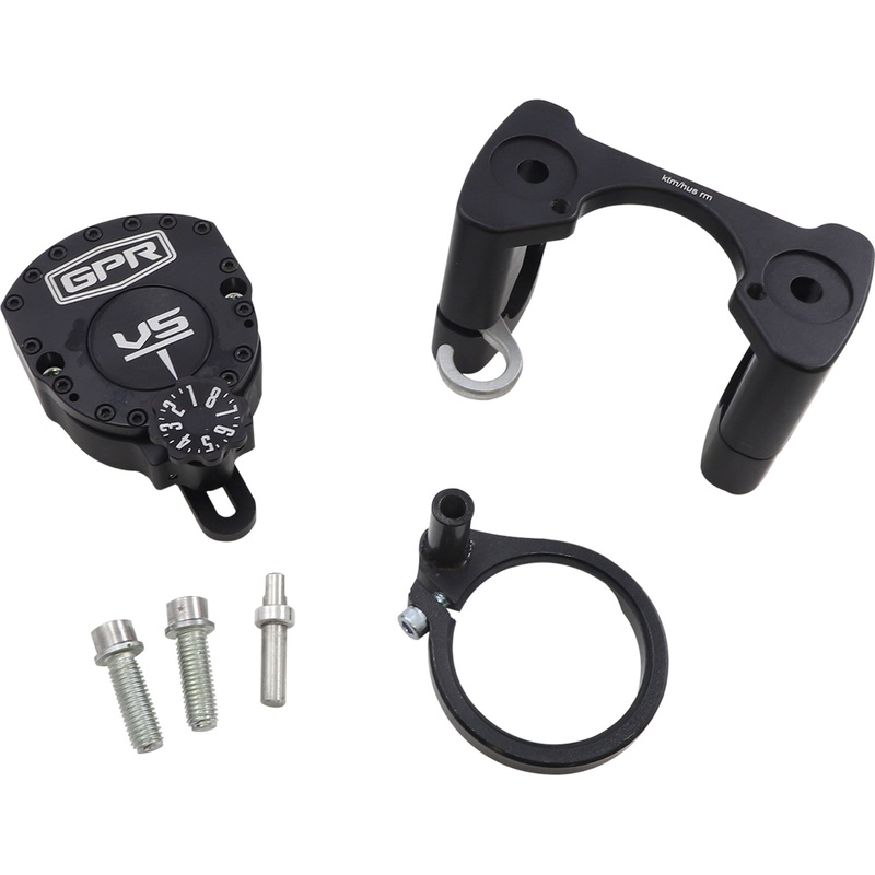 GPR 0414-0697 5-9001-1000K V5-D Steering Damper Steering Damper - Black - V5-D - Husky