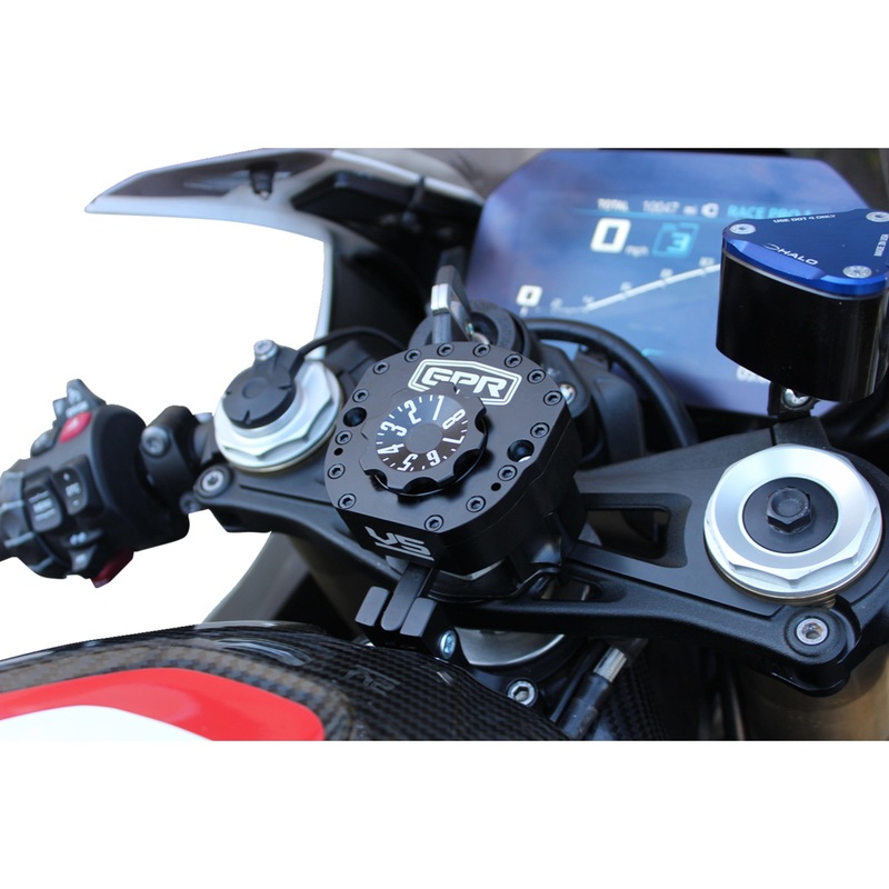 GPR 0414-0731 5-5011-4144BK V5-S Steering Damper Steering Damper - Black - V5 - BMW S1000RR