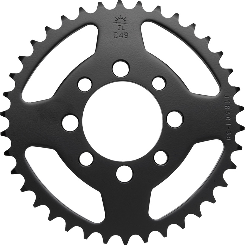 JT SPROCKETS 1210-0680 JTR801.38 Steel Rear Sprocket Rear Sprocket - 38 Tooth - Kawasaki
