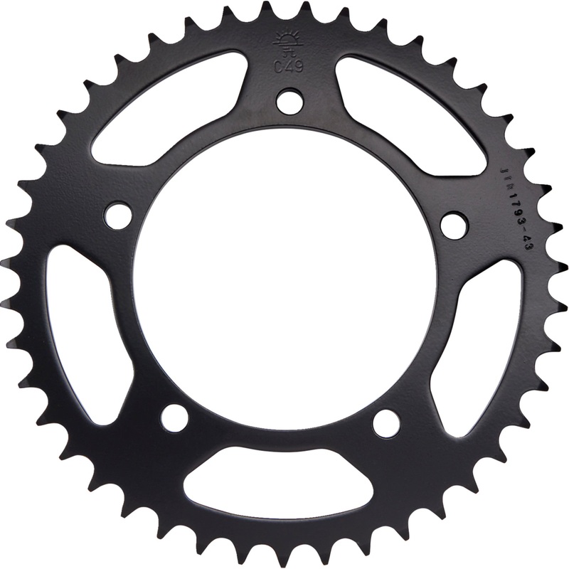 JT SPROCKETS 1210-2401 JTR1793.43 Steel Rear Sprocket Rear Sprocket - 43 Tooth - Suzuki/Triumph