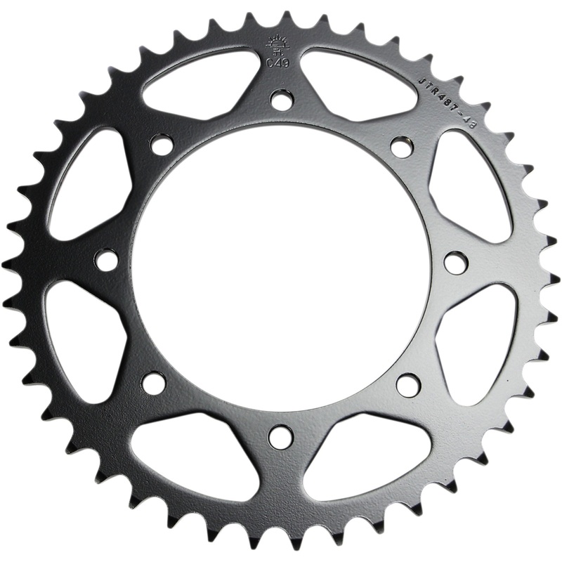 JT SPROCKETS JTR487-43 JTR487.43 Steel Rear Sprocket Sprocket - Rear - Kawasaki - 43-Tooth