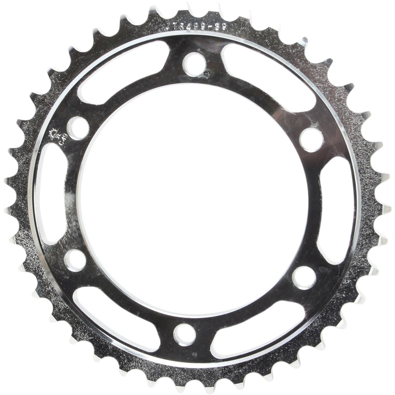 JT SPROCKETS JTR499-39 JTR499.39 Steel Rear Sprocket Sprocket - Rear - Kawasaki/Suzuki - 39-Tooth