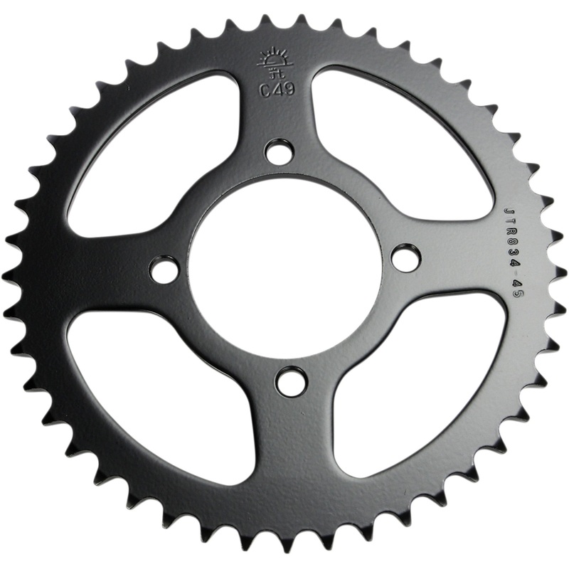 JT SPROCKETS JTR834-45 JTR834.45 Steel Rear Sprocket Sprocket - Rear - Yamaha - 45-Tooth