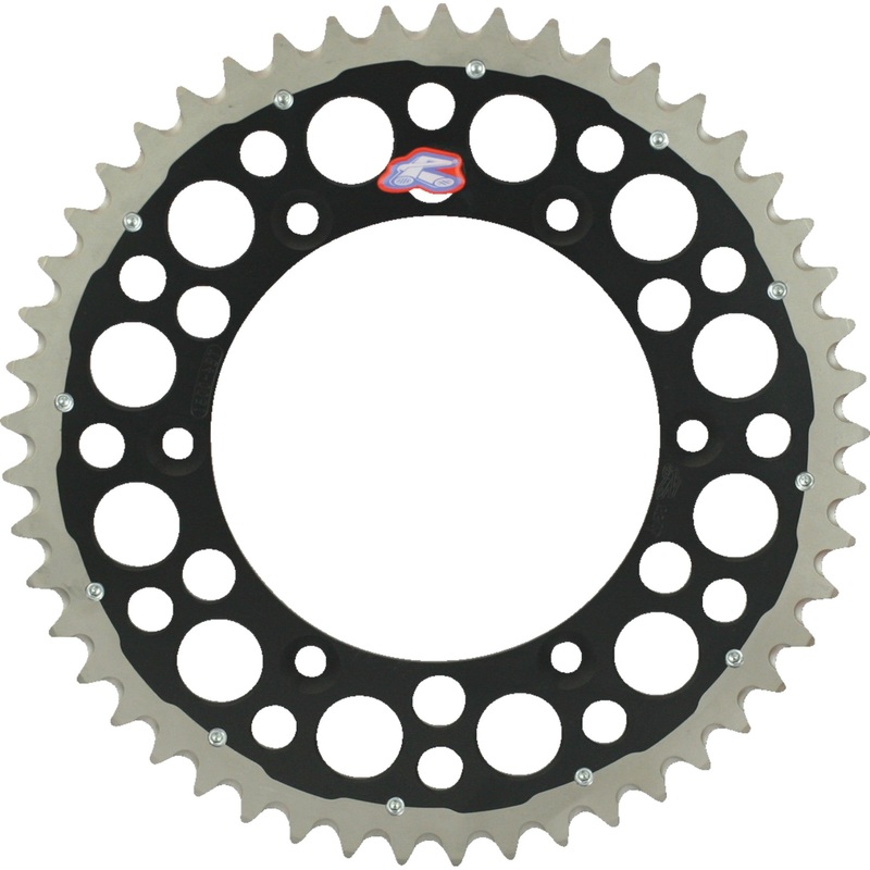 RENTHAL 1210-0807 1230-520-49GPBK Twinring Rear Sprocket 49 tooth - black