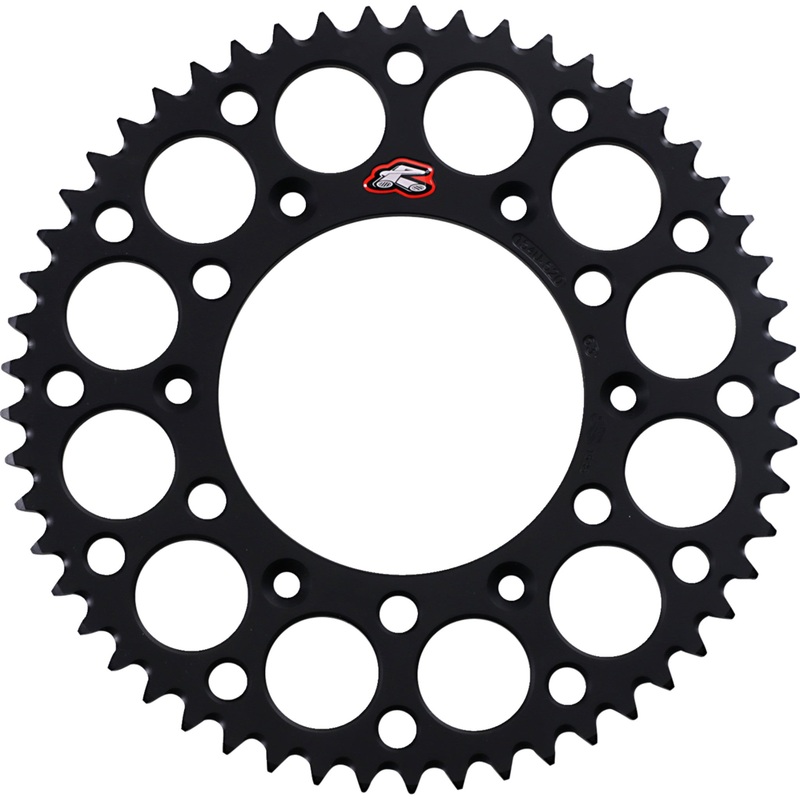 RENTHAL 1211-0179 154U-520-53GRBK Rear Sprocket Sprocket - Honda - Black - 53 Tooth