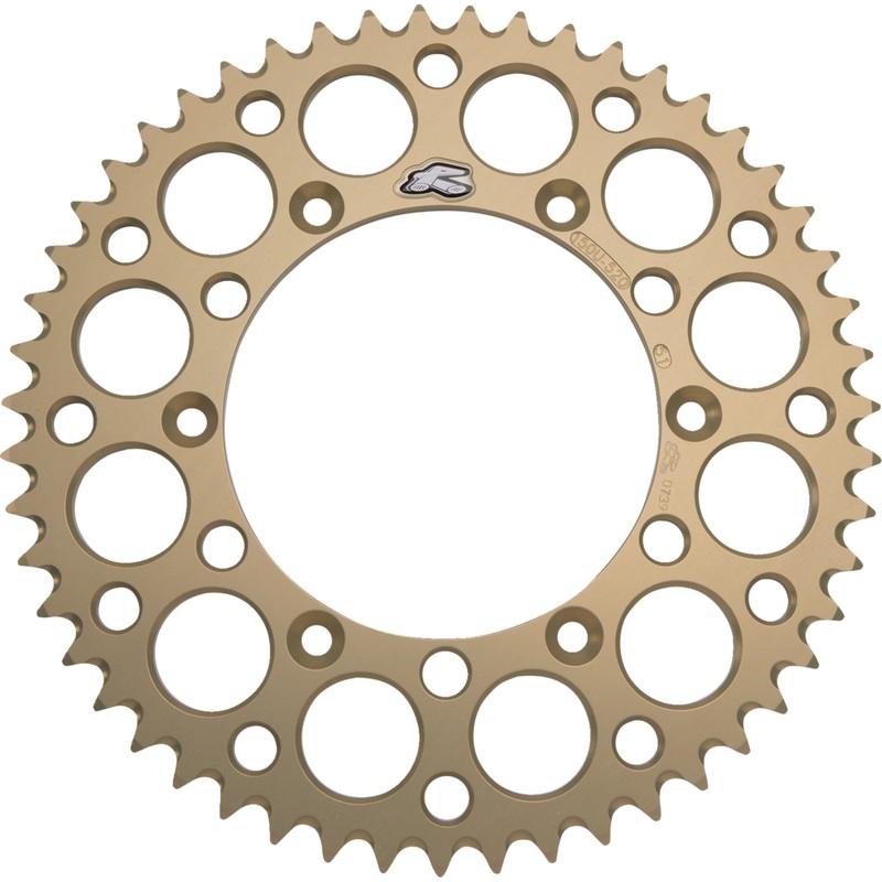 RENTHAL 1211-2777 150U-520-51GBHA Rear Aluminum Sprocket Rear Sprocket - Aluminum - 51 Tooth - Yamaha