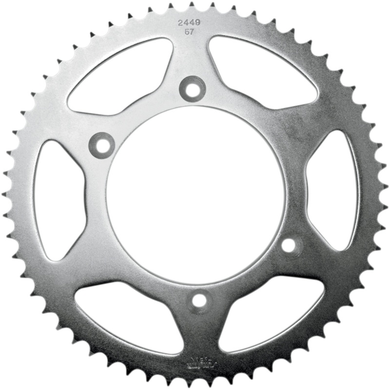 SUNSTAR SPROCKETS 1210-0127 2-244957 Steel Rear Sprocket Rear Sprocket - 57-Tooth - Kawasaki/Suzuki