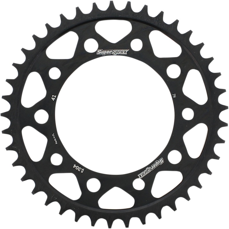 SUPERSPROX 1210-1866 RFE-1304-41-BLK Racing Steel Rear Sprocket Rear Sprocket - 41 Tooth